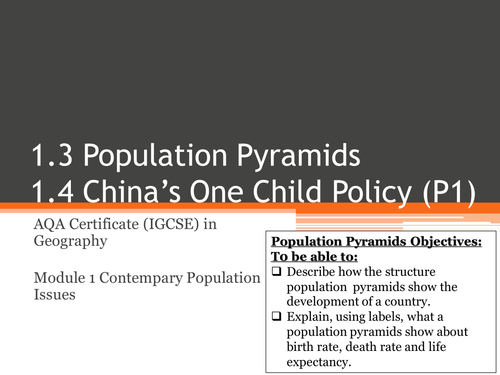 DTM, Population Pyramids & Population Management