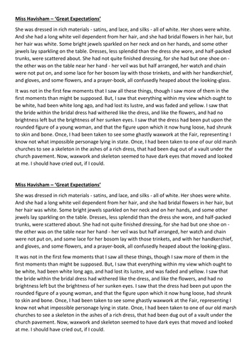 Great expectations inference and deduction