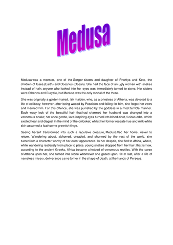 Medusa feminist image