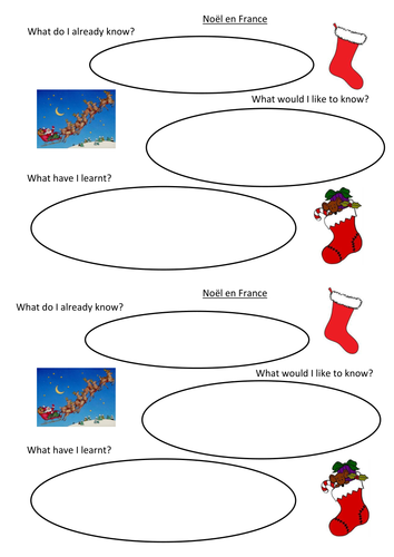 Noel en France - cultural traditions and vocab