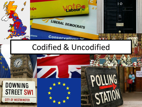 Codified and Uncodified Constitutions