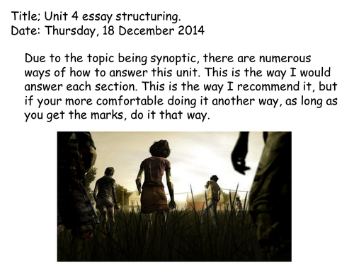 A.J.Ayer- Unit 4- Structuring