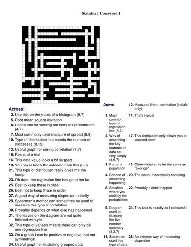 Stats 1 crossword