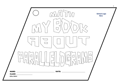 Grade 6 My Book About Parallelograms