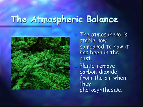 Atmospheric balance PowerPoint