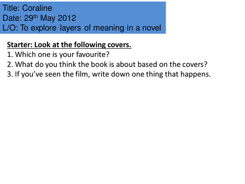 Coraline creative writing 06 picture