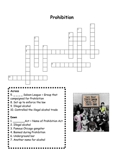 Prohibition | Teaching Resources