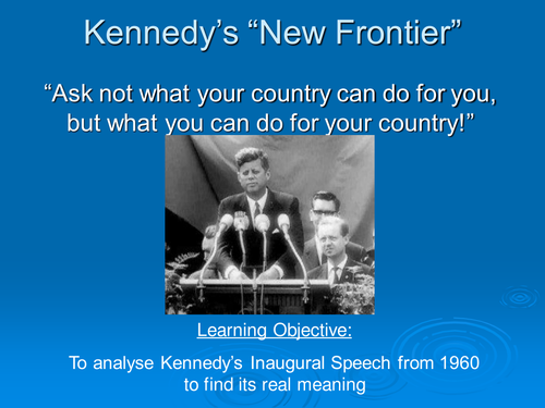 Kennedy's New Frontier