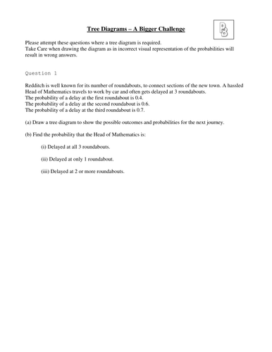 How to draw Tougher Tree Diagrams
