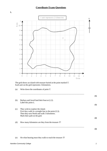 Questions – Coordinates
