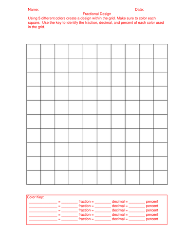 100 square number and decimal grid by rafiab - Teaching Resources - TES