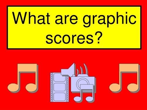 Creating a musical Graphic Scores
