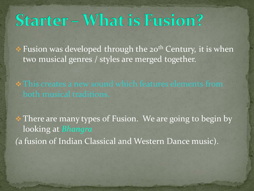 Background to Bhangra