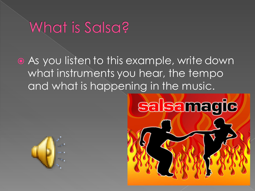 Characteristics of Salsa