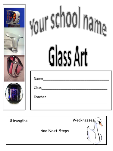 Glass art workbooklet