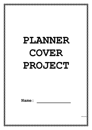 Planner Cover Sewing Project
