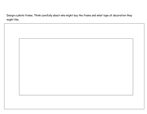 Design a photoframe