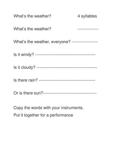 Early stage composing by copying words