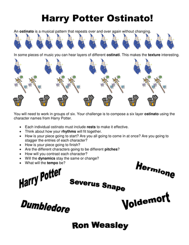Harry Potter Ostinato
