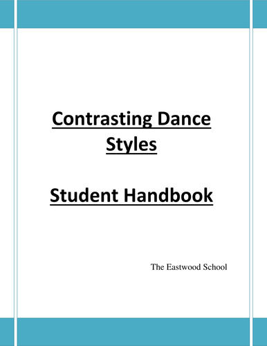 Contrasting dance styles