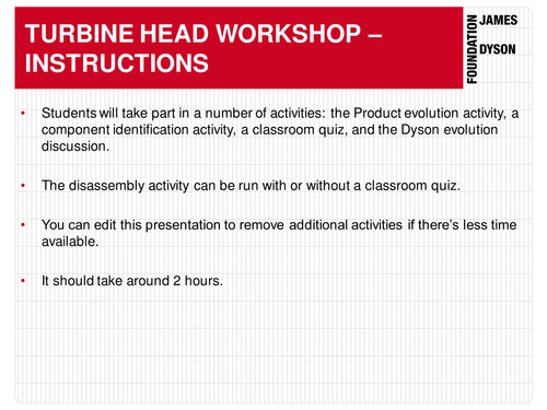 Education Box: Product Analysis resources