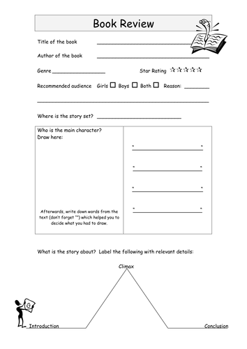 Book review sheet 