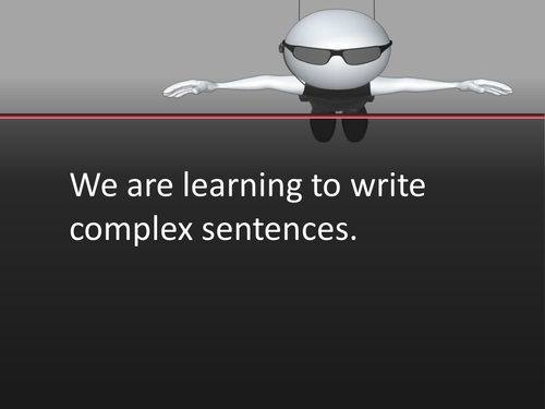 Complex sentence work