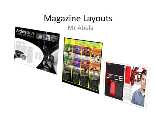 Creating a Magazine Cover in the Digital Age