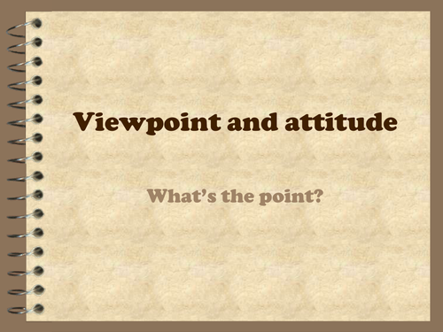 Exploring viewpoint/close analysis of language