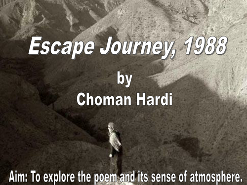 Escape Journey; 1988 by Choman Hardi