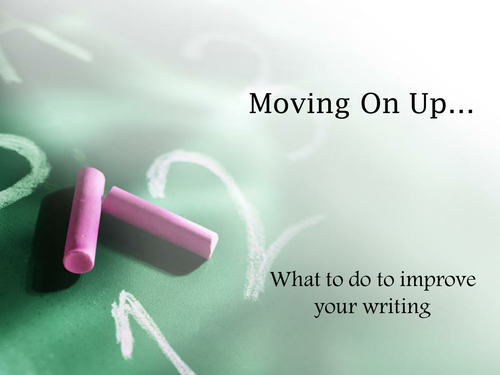 How to Improve Your Writing