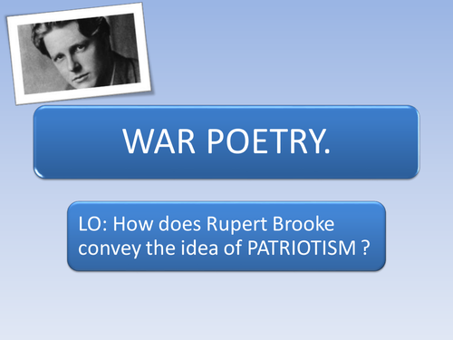 If I should die... Rupert Brooke