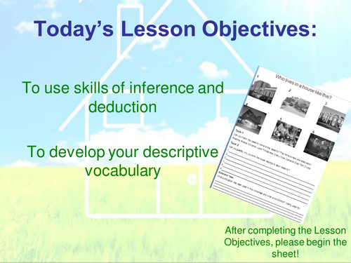 Selling Houses Lesson 1