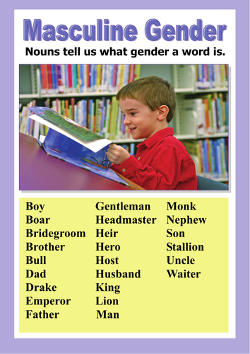 Nouns - gender