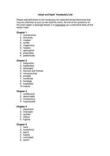 Troglodytic Definition In Jekyll And Hyde