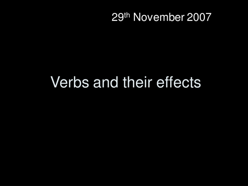 Stone cold whole lesson on writing diary with verb