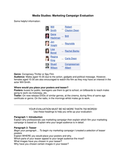 MArketing campaign evaluation guide