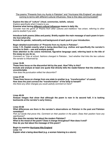 How to write a poetry comparison essay a level image