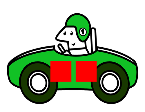 Letters and Sounds Crashing Car Game