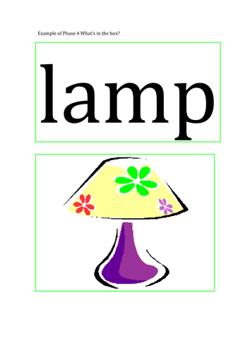 Phonics letters and sounds example resources