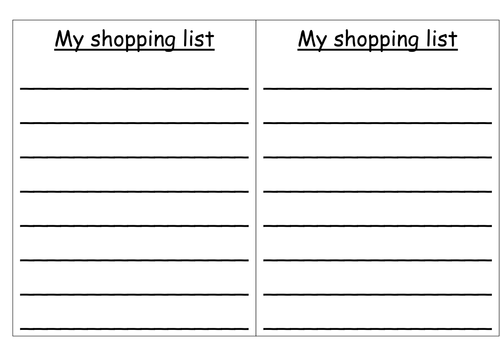 template tes handwriting Writing    Teaching List rachyben Template Shopping by