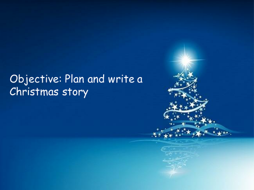 Writing a Christmas story