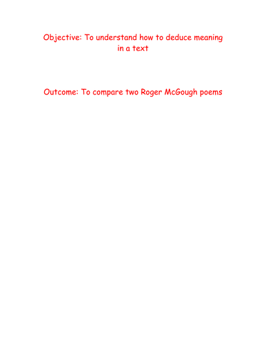 'Hooligan' McGough Lesson