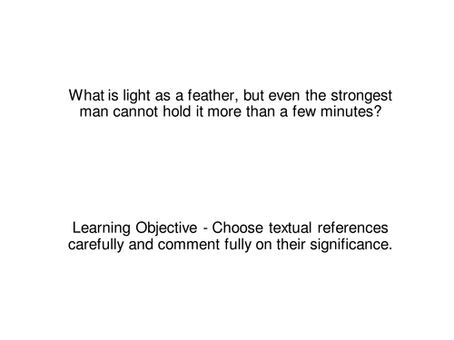 Effect of Language in Chapter 6 To Kill a Mockingbird