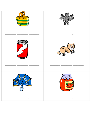Segmenting activity cards | Teaching Resources