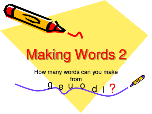 Making Words