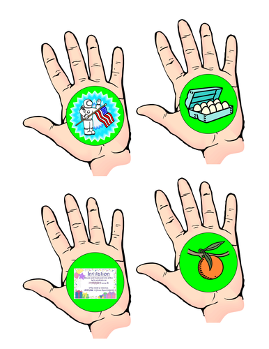 Alphabet Picture Hands