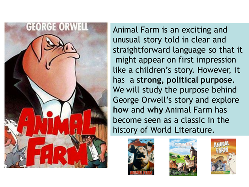 Animal Farm: activities for each chapter