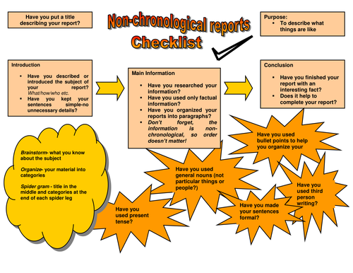 key features of report writing ks2