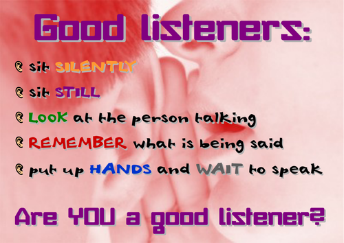 Good Listeners poster